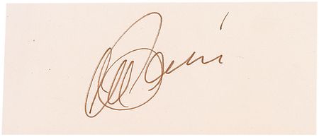 Lot #1270 Al Pacino Signed Photograph and Signature - Image 1