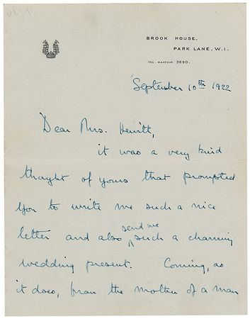 Lot #1742 Mountbatten of Burma - Image 1