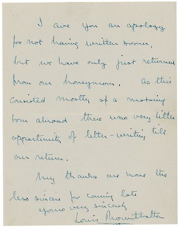 Lot #1742 Mountbatten of Burma - Image 5