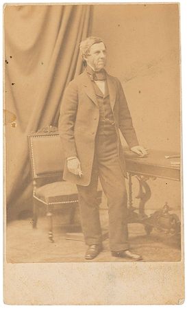Lot #541 Oliver Wendell Holmes, Sr: Holmes sends a portrait ?among the least unpleasant of the many likenesses which have been taken of me? - Image 2