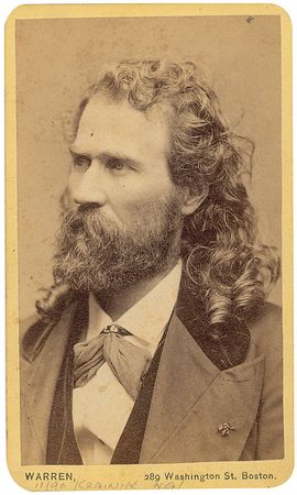 Lot #637 Joaquin Miller Signed Photograph - Image 1