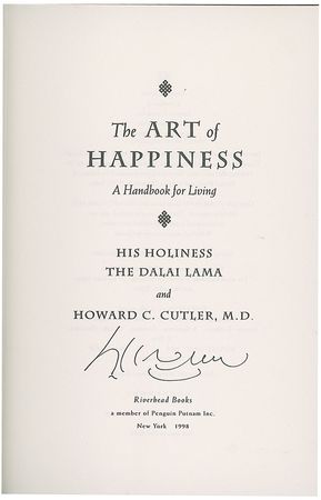 Lot #208 Dalai Lama Book - Image 1