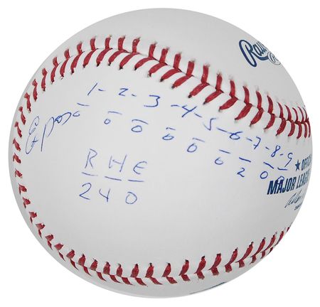Lot #1499 Dennis Martinez Baseball - Image 3