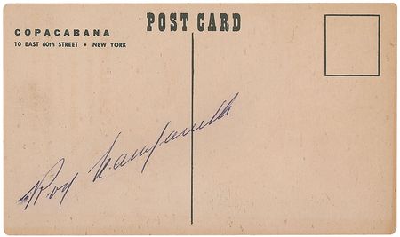 Lot #1390 Roy Campanella Signature - Image 1