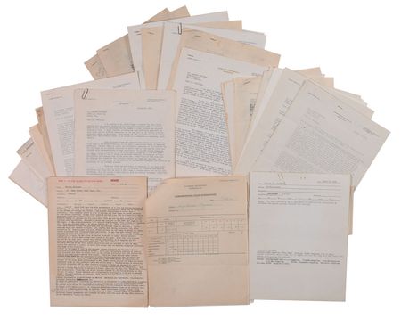 Lot #2127 Al Capone: Exceptional archive originating from Capone's doctorâ??complete with a signed photo and a virtually nonexistent handwritten letterâ??and fascinating private medical correspondence which sheds light upon Capone's battle with neurosyphils - Image 9