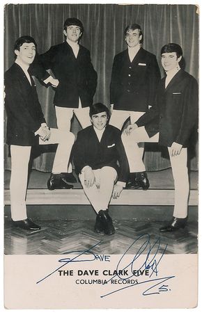 Lot #845 Dave Clark Promo Card - Image 1