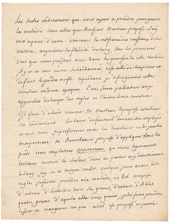 Lot #245 Anne-Charles Lorry Handwritten Letter Signed - Image 3