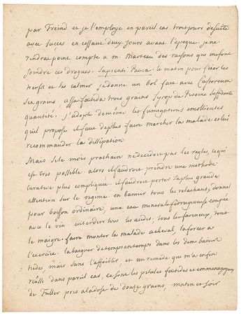 Lot #245 Anne-Charles Lorry Handwritten Letter Signed - Image 4