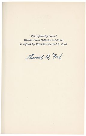 Lot #93 Gerald Ford and Jimmy Carter Books - Image 2