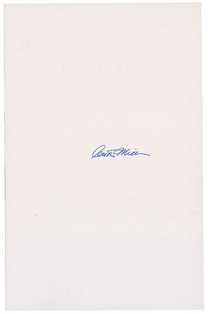 Lot #636 Arthur Miller Book - Image 1