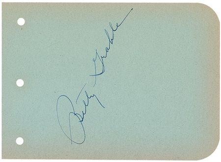 Lot #1190 Betty Grable - Image 1
