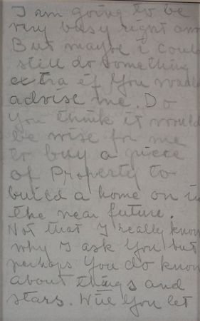 Lot #1032 Greta Garbo: Rare letter to her ‘unknown escort’ from the reclusive Hollywood legend - Image 3