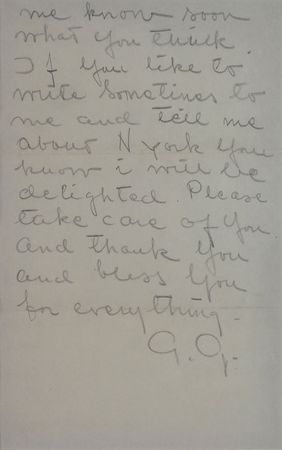 Lot #1032 Greta Garbo: Rare letter to her ‘unknown escort’ from the reclusive Hollywood legend - Image 4