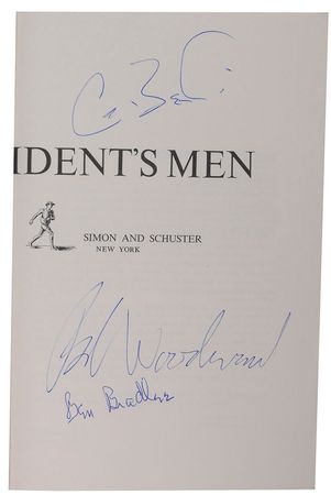 Lot #301 Watergate: All the President?s Men Book - Image 1
