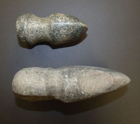 Lot #2073 Native American Artifacts: Projectile Points and Grooved Axes Collection of Projectile Points and Grooved Axes - Image 4