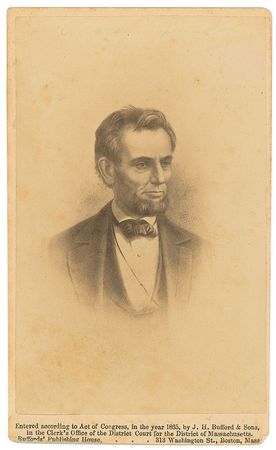 Lot #7 Abraham Lincoln - Image 1