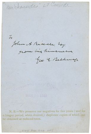Lot #1874 George E. Belknap - Image 2