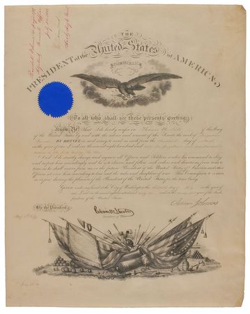 Lot #428  Abraham Lincoln: Gen. Thomas H. Neill - Image 1