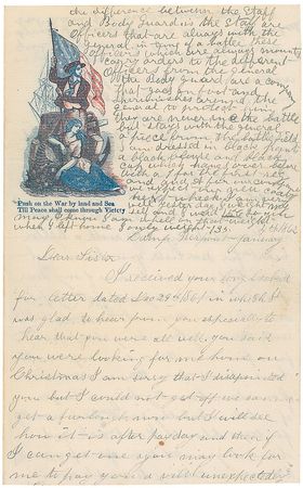 Lot #182 Union Soldier’s Letter - Image 1