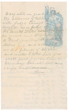 Lot #182 Union Soldier’s Letter - Image 2