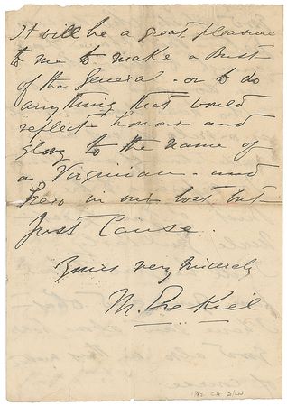 Lot #18 Moses Jacob Ezekiel - Image 4