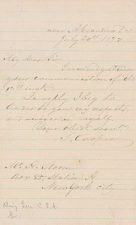 Lot #73 Samuel Cooper - Image 1