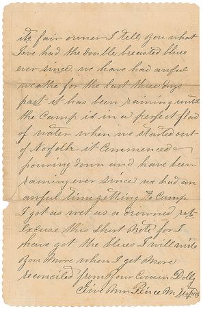 Lot #64 Confederate Letter: Virginia - Image 2