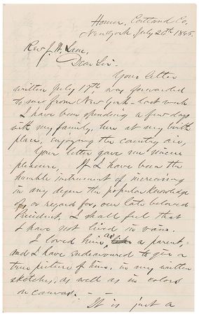 Lot #474 Abraham Lincoln: Francis Bicknell Carpenter - Image 1