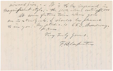 Lot #474 Abraham Lincoln: Francis Bicknell Carpenter - Image 3