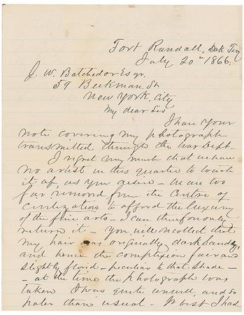 Lot #1896 John Blair Smith Todd - Image 1