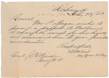 Lot #86 George N. Hollins - Image 1
