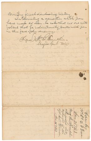 Lot #128 William B. Franklin - Image 2