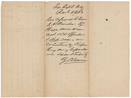 Lot #61 Confederate Deserters: Virginia - Image 2