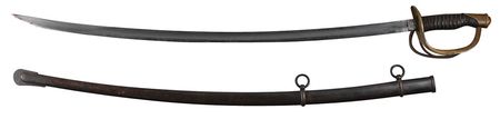 Lot #495 Civil War Model 1860 Union Light Cavalry Saber - Image 1