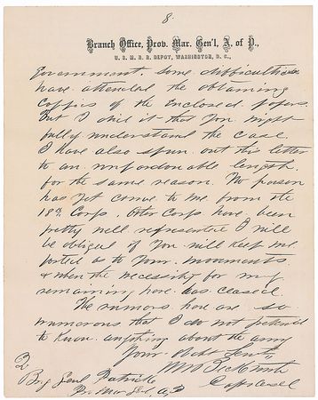 Lot #392 Union Soldier’s Letter - Image 2