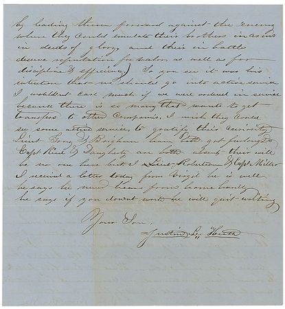 Lot #70 Confederate Soldier’s Letter - Image 3