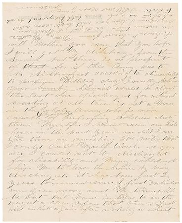 Lot #394 Union Soldier’s Letter - Image 2