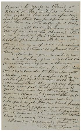 Lot #396 Union Soldier’s Letter - Image 2