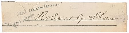 Lot #160 Robert Gould Shaw - Image 1