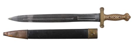 Lot #496 U. S. Model 1832 Foot Artillery Sword - Image 2