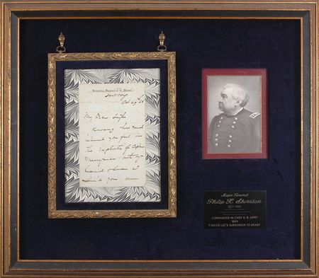 Lot #161 Philip H. Sheridan - Image 1