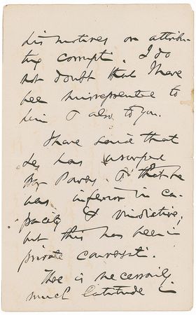 Lot #174 Charles Sumner - Image 2