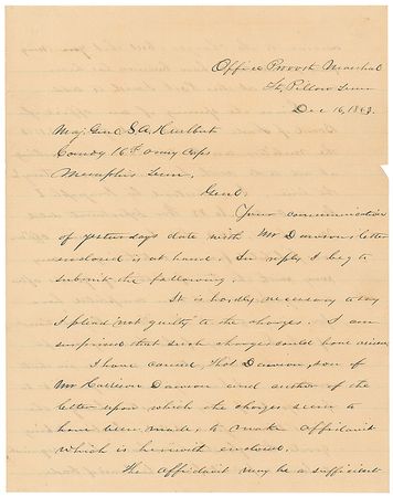 Lot #393 Union Soldier?s Letter - Image 1