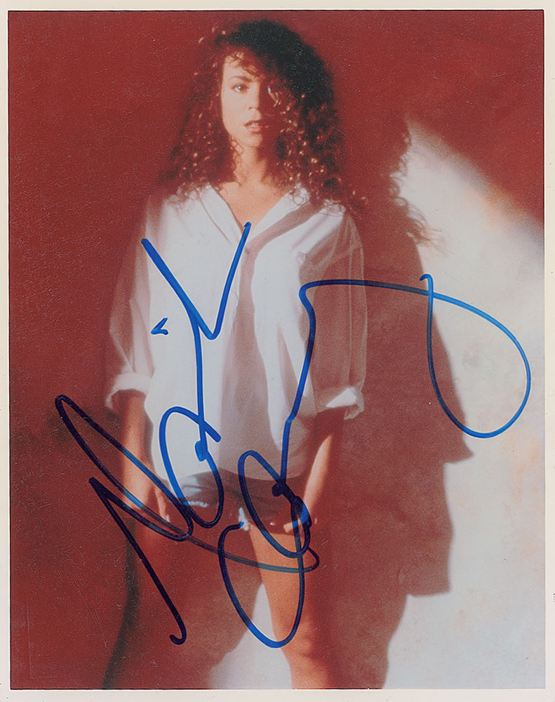 Mariah Carey Signed Photograph | RR Auction