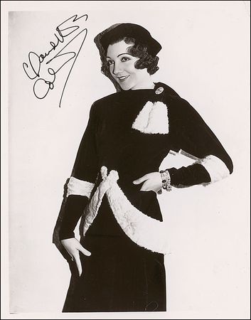 Lot #1608 Claudette Colbert - Image 1