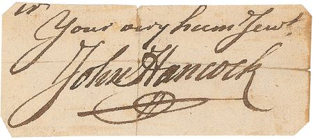 Lot #155 John Hancock: Exceptional example of the Massachusetts patriot - Image 2