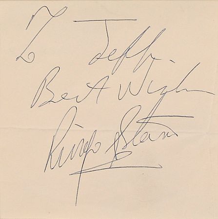 Lot #690 Beatles: Beatles signatures obtained by D. J. Fontana - Image 3