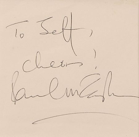 Lot #690 Beatles: Beatles signatures obtained by D. J. Fontana - Image 4