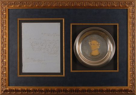 Lot #22 Franklin Pierce Handwritten Letter Signed