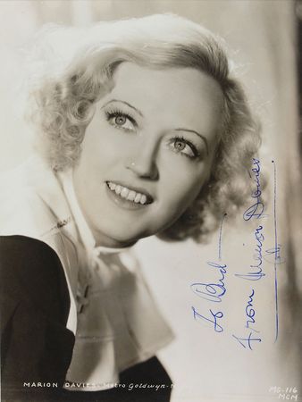 Lot #1613 Marion Davies Signed Photograph - Image 1